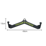 High Pull Back Artifact Fitness Training Pole Device Rowing Low Pull Pair Grip Back